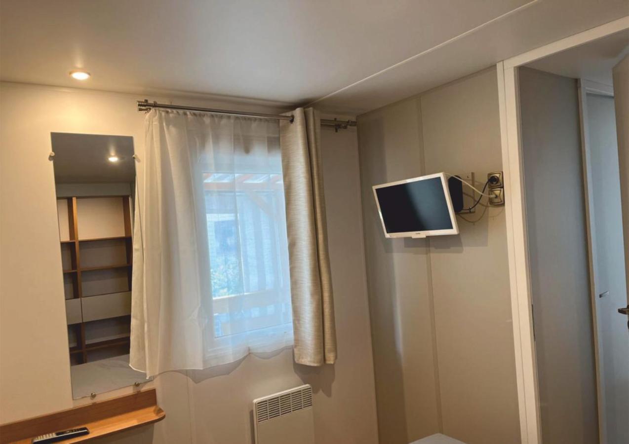 Grand Mobile-Home 45M2 Au Calme Et Au Bord De Mer Сен-Бревен-ле-Пен Екстер'єр фото